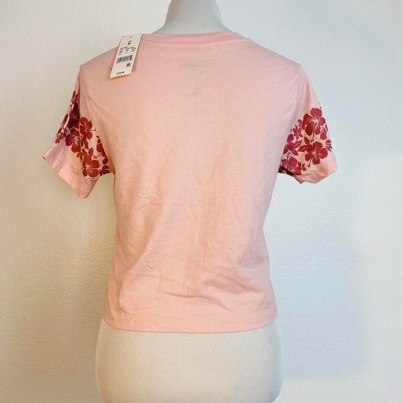 Pink Sanrio Hello Kitty crop top shirt - Picture 6 of 8